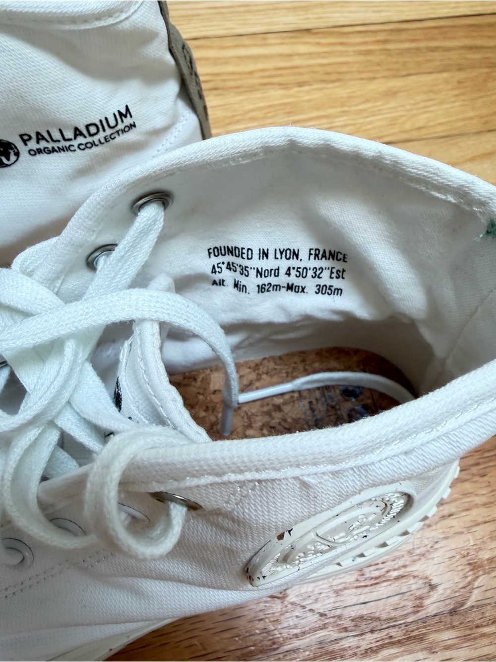 Palladium PallaShock Original V1  Mid-Top Boots | Star White | Women’s 8.5 - Picture 9 of 16